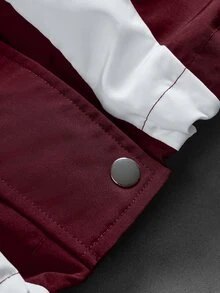 PAVTROS Men's Colorblock Casual Versatile Daily Travel Long Sleeve Jacket - Multicolor - View 5
