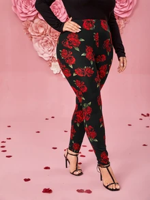 Reflora Leggings con estampado floral - Multicolor - Ver 7