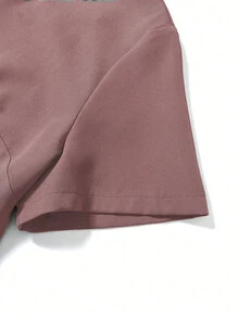 Modelyn Bộ đồ nữ thanh lịch, thời trang gồm áo cổ tròn đính hạt và chân váy jacquard, cỡ lớn. - Nhiều màu - Xem 7