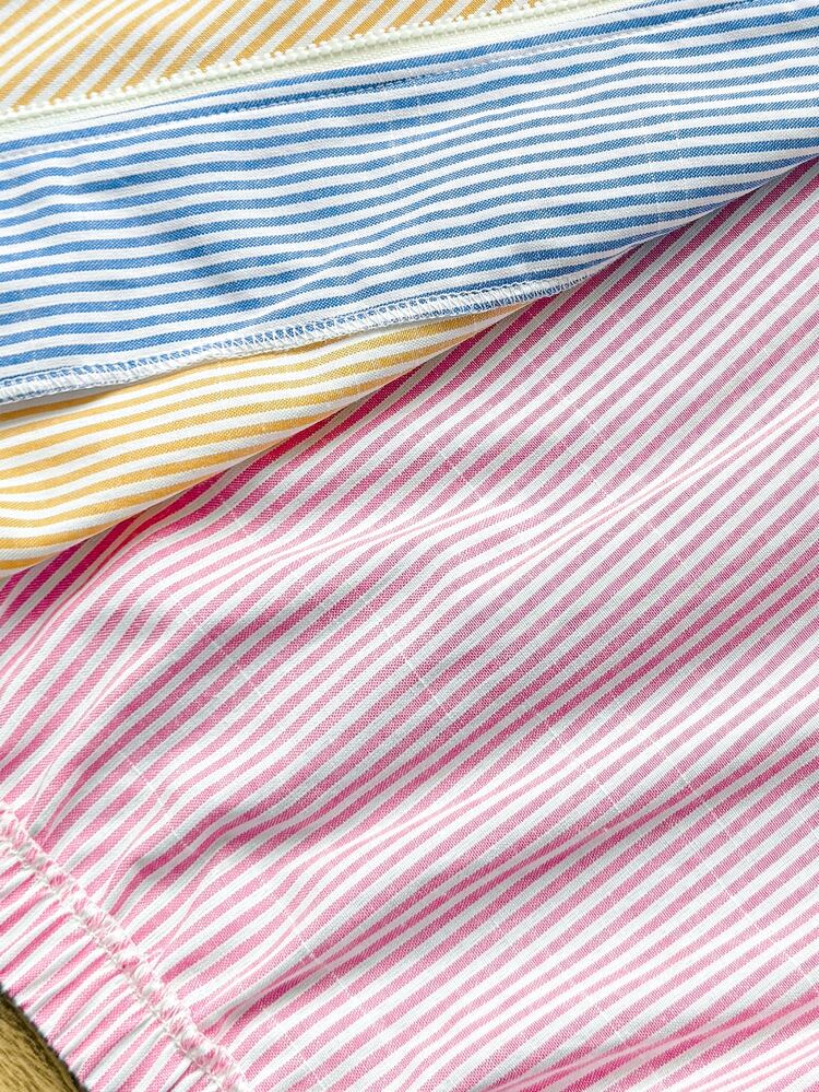 SHEIN Tween Girl Colorful Striped Patchwork Long Sleeve Autumn Jacket, Versatile Outerwear For Outings, Back To School Season, Casual Daily Wear For Tween Girl - Multicolor - View 15