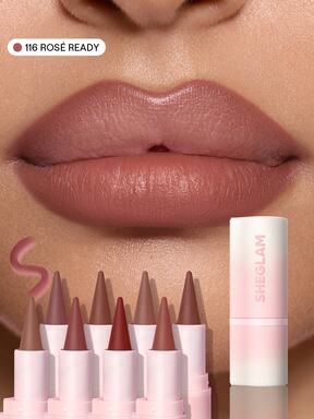 SHEGLAM Define & Fill Triangle Молив за Устни-116 Rosé Ready Марка Козметика за Красота и Грим за Жени и Момичета