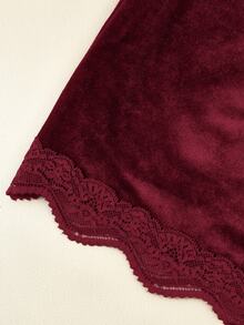 GlowEve Fall Clothes FOR WomenWomen Short Dresses - Burgundy - View 7