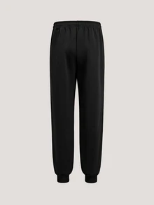 Driftmere 2pcs Men's Casual Solid Color Sweatpants, Loose & Comfortable, Suitable For Running, Home, Outdoor Activities, Also Can Be Wedding Gift - Multicolor - View 4