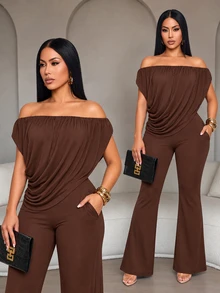 SOLERSUN Women Unitards Going Out Night Out Coffee Brown Sexy Summer - Brown - View 9