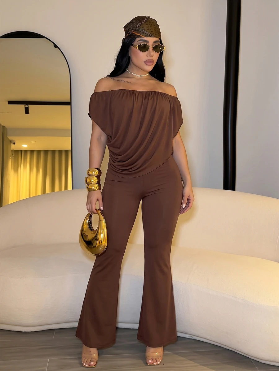 SOLERSUN Women Unitards Going Out Night Out Coffee Brown Sexy Summer