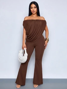 SOLERSUN Women Unitards Going Out Night Out Coffee Brown Sexy Summer - Brown - View 8