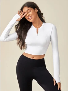 Dewbera Dewbera 4 Packs Raglan Sleeve Sports Teeworkout Tank Top - White - View 7