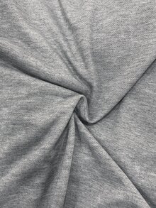 Lacomfia Sweatshirt Wanita Ukuran Besar dengan Potongan Longgar dan Motif Blok Warna Abu-abu, Cocok untuk Acara Kasual Sehari-hari di Musim Semi dan Gugur - Grey - View 7