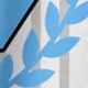 Blue and White