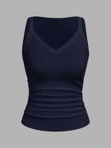 Slaydiva 2026 Spring/Summer New Arrival Sports Sexy Baggy Traditional Casual Yoga Bussines Vacation Beach Formal Holiday Office Boho Smart Style Navy Blue - Navy Blue - View 3