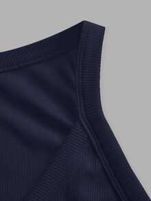 Slaydiva 2026 Spring/Summer New Arrival Sports Sexy Baggy Traditional Casual Yoga Bussines Vacation Beach Formal Holiday Office Boho Smart Style Navy Blue - Navy Blue - View 4