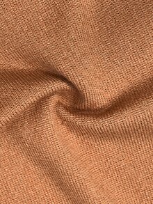 Slaydiva Casual Loose Fit Solid Color Wide Leg Knit Pants With Belted Waist And Split Hem, Plus Size - Mocha Brown - View 12