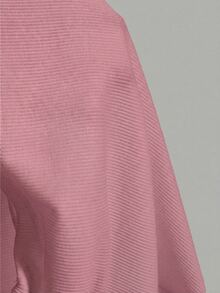Slaydiva Top corto de unicolor talla grande, casual y minimalista, adecuado para el verano - Multicolor - Ver 5