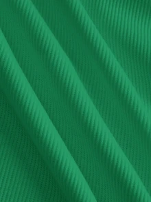 Slaydiva Camiseta de tirantes para mujer de primavera/verano, casual, versátil, de color verde esmeralda liso, con cuello redondo, espalda de corredor, hombros descubiertos, para el Día de San Valentín, formal y vacaciones - Verde - Ver 6
