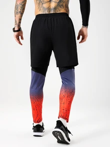 Voltform Men's Front Tie-Up Pocket Casual Sports Pants, For Daily Wear - Black - View 2