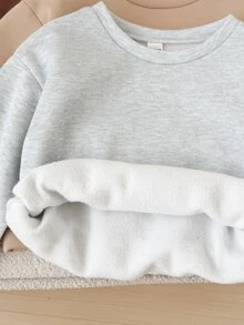 SHEIN 4件裝小男孩運動衫，開學第一天，兒童婚禮賓客，Glamorique Kids，生日男孩 - 彩色 - 查看 6