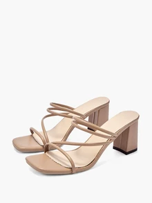 Eladyva French Fairy Style Women Summer Sandals - Apricot - View 5