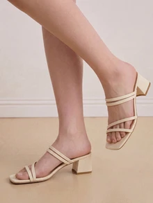 Eladyva French Fairy Style Women Summer Sandals - Beige - View 4