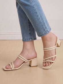 Eladyva French Fairy Style Women Summer Sandals - Beige - View 9