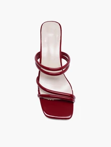 Eladyva French Fairy Style Women Summer Sandals - Red - View 5
