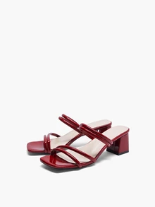 Eladyva French Fairy Style Women Summer Sandals - Red - View 3