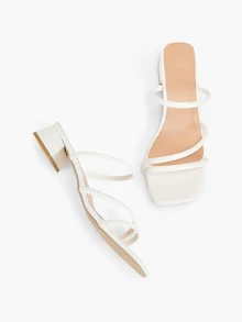 Eladyva Sandal Musim Panas Wanita Gaya Peri Prancis, - Putih - View 7