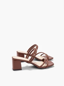Eladyva French Fairy Style Women Summer Sandals - Brown - View 8