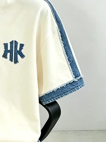 小男孩時尚圓領短袖T恤與短褲套裝，2件套服裝，字母圖案設計，度假風，適合假期派對，春/夏/秋季，休閒舒適，男孩夏季穿著首選，時尚休閒套裝，春/夏/秋季街頭風，休閒外出穿著 - 彩色 - 查看 8