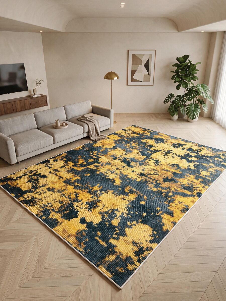 Non-Slip, Washable, Digitally Printed Rug, Runner, Kitchen Rug, Suitable For Living Room ,Bedroom , Outdoor - Ginger - View 1