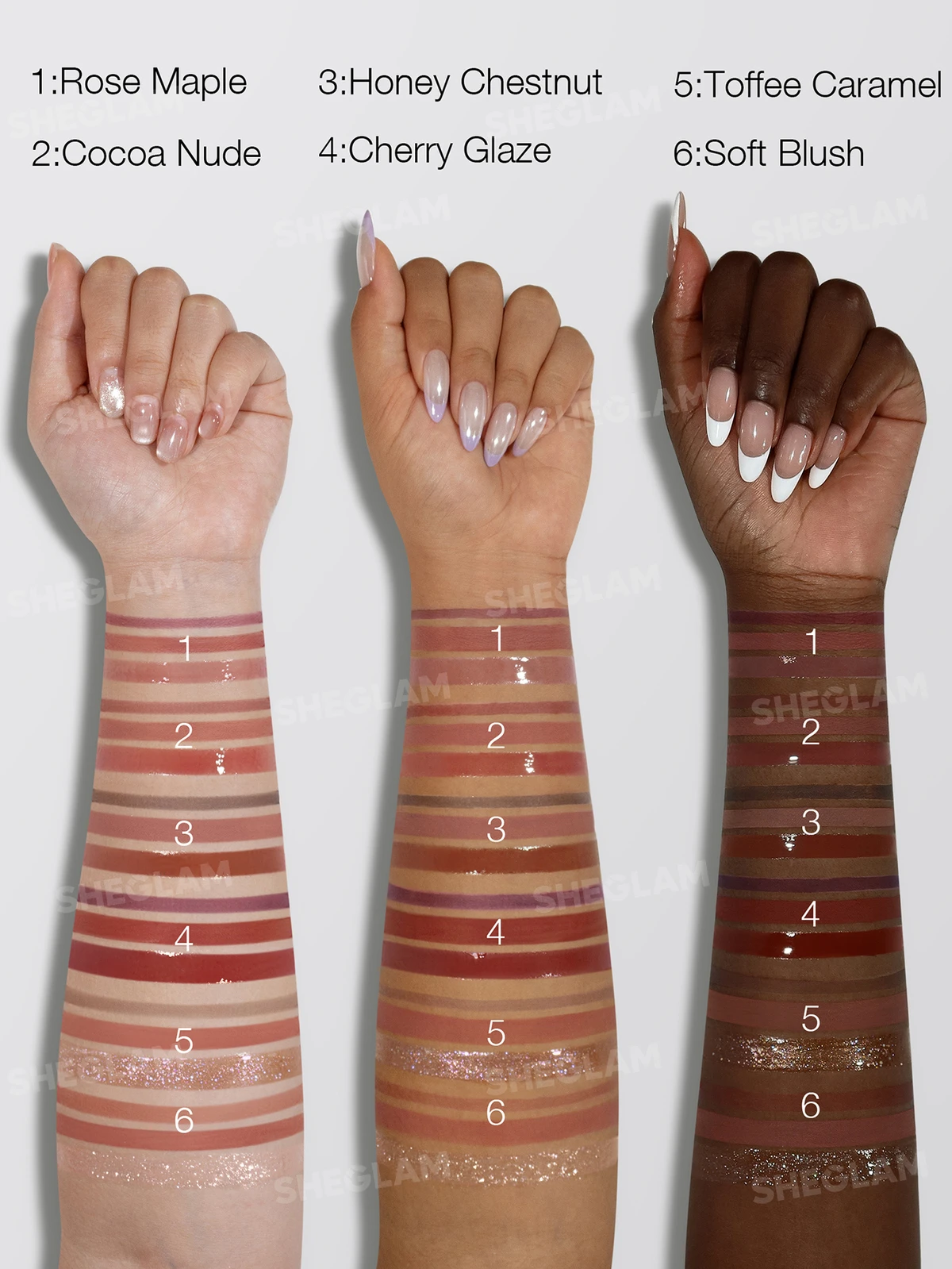 Vibe Shift Lip Trio-Toffee Caramel