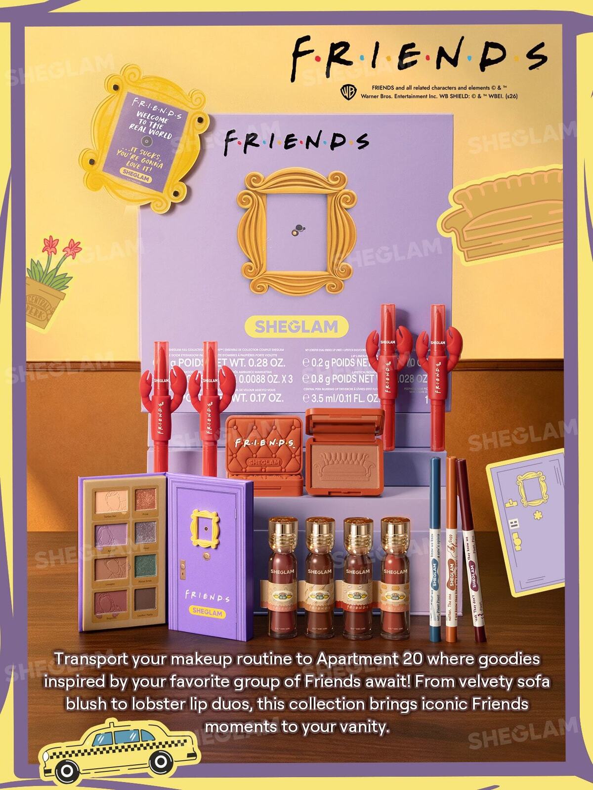 FRIENDS™  | SHEGLAM Central Perk Blurring Lip Tint Set
