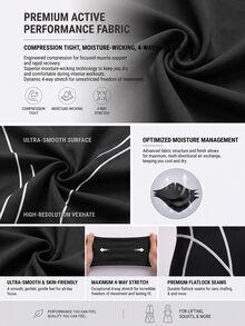 Powerista Sporty Jumpsuit With Contrast Zipper And Small Stand Collar, Yoga Running Workout Pilates Casual Daily Wear, All Season - Black - View 4