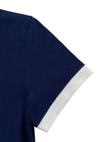 Franclia Women's Casual Colorblock T-Shirt For Summer - Royal Blue - View 6