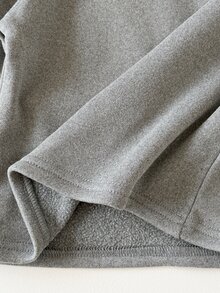 SHEIN Vintaside Kids 3件組女嬰秋冬保暖內裡半高領上衣，粉色黑色灰色極簡休閒風愛心印花修身底層，適合日常穿著、運動、散步、幼兒園出遊 - 彩色 - 查看 9