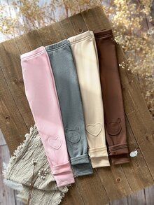 SHEIN Kids Young Girl Young Girl 4PCS Young Girls Leggings - Multicolor - View 3
