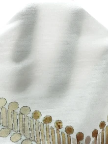 SHEIN LUNE 女士春夏新款波点不对称条纹印花U领休闲百搭背心 - 彩色 - 查看 8