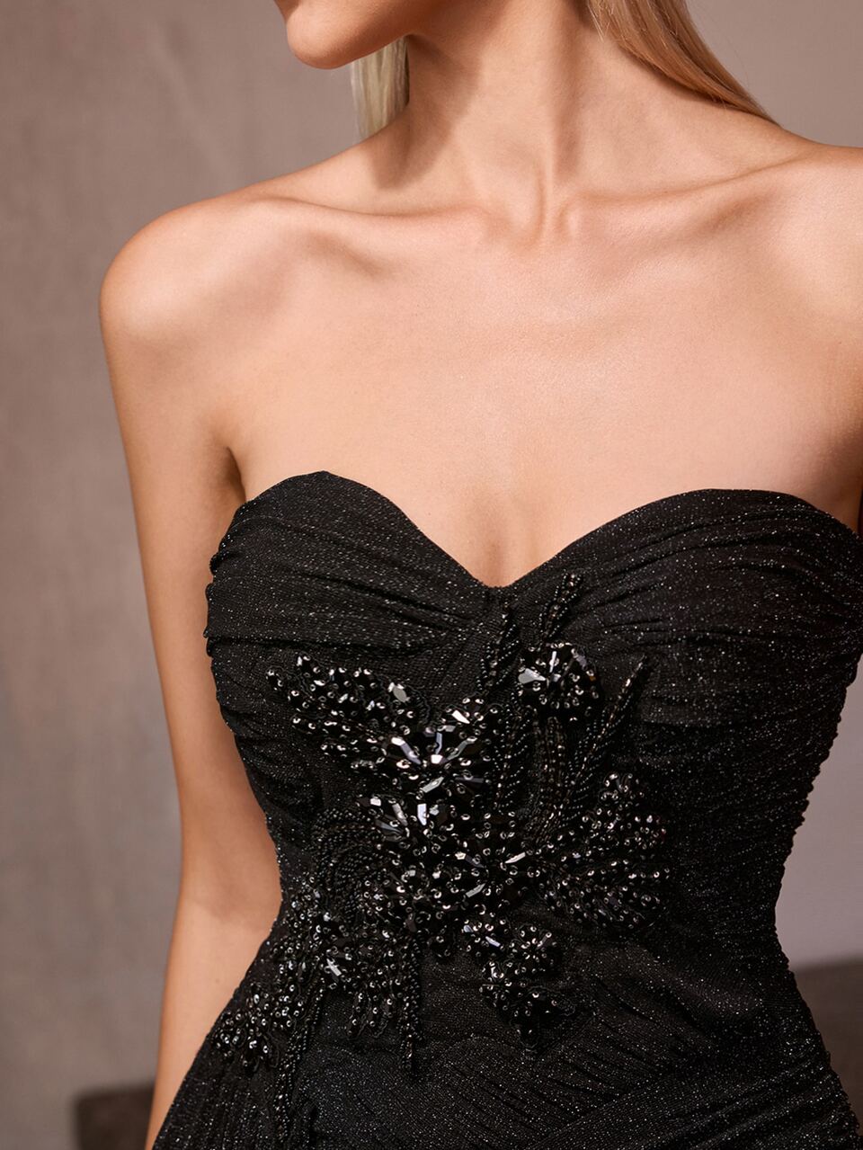 MOTF Soiréza AUTUMN/WINTER RHINESTONE STRAPLESS COCKTAIL PARTY DRESS