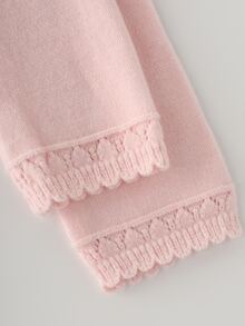 SHEIN Pesta Musim Gugur/Musim Dingin, Acara Pulang Kampung, Hari Nasional Saudi, Pesta Tahun Baru, Pernikahan, Ulang Tahun, Wisuda, Acara Sipil, Sosial, Elegan, Formal, Chic, Kemeja Kancing, Kardigan Rajut Merah Muda - Berwarna merah muda - View 8
