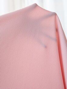 SHEIN 青少年女孩优雅派对蝴蝶结装饰双排扣连衣裙 - 粉色 - 查看 6