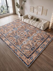 Non-Slip, Washable, Digitally Printed Rug, Runner, Kitchen Rug, Suitable For Living Room ,Bedroom , Outdoor - Royal Blue - View 12