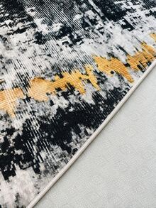 Non-Slip, Washable, Digitally Printed Rug, Runner, Kitchen Rug, Suitable For Living Room ,Bedroom , Outdoor - Mustard Yellow - View 7