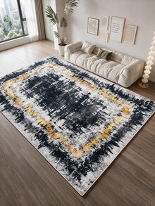 Non-Slip, Washable, Digitally Printed Rug, Runner, Kitchen Rug, Suitable For Living Room ,Bedroom , Outdoor - Mustard Yellow - View 2