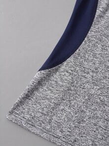 CourtClass CourtClass 拼色拼接短袖運動 Polo 衫 - 彩色 - 查看 5