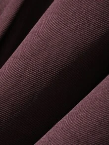 Hapijoa Young Girl Plush Colorblock Zipper Casual Versatile Winter Padded Coat - Dusty Purple - View 16