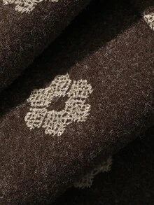 DAZY Celana Panjang Kasual Longgar Bermotif Bunga untuk Bayi Perempuan - Coffee Brown - View 11