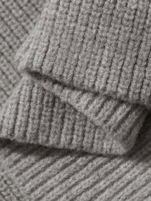 DAZY Infant (Boy) Casual Solid Color Comfortable Autumn/Winter Long Sleeve Sweater - Grey - View 11