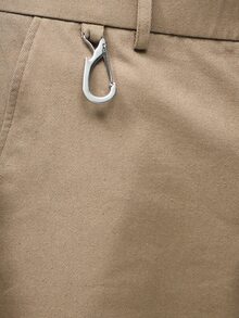 Emperor Men's Solid Color Fashion Casual Versatile Straight Leg Pants - Army Green - View 6