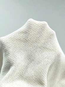EMERY ROSE Casual Solid Color Stand Collar Wrap Sweater, Autumn/Winter - Apricot - View 7
