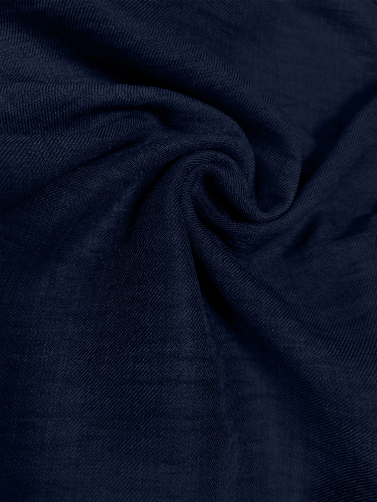 Selamara Linen Comfortable Fabric Drawstring Capri Length Harem Pants Holiday Vacation Navy Blue Summer Casual - Navy Blue - View 4