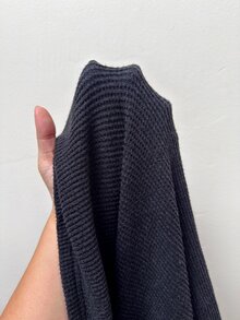 Shapeblank 女款大尺碼兩件套：棕色長袖上衣與黑色寬腿褲－時尚休閒、彈性保暖舒適，適合秋冬穿搭 - 黑色 - 查看 10